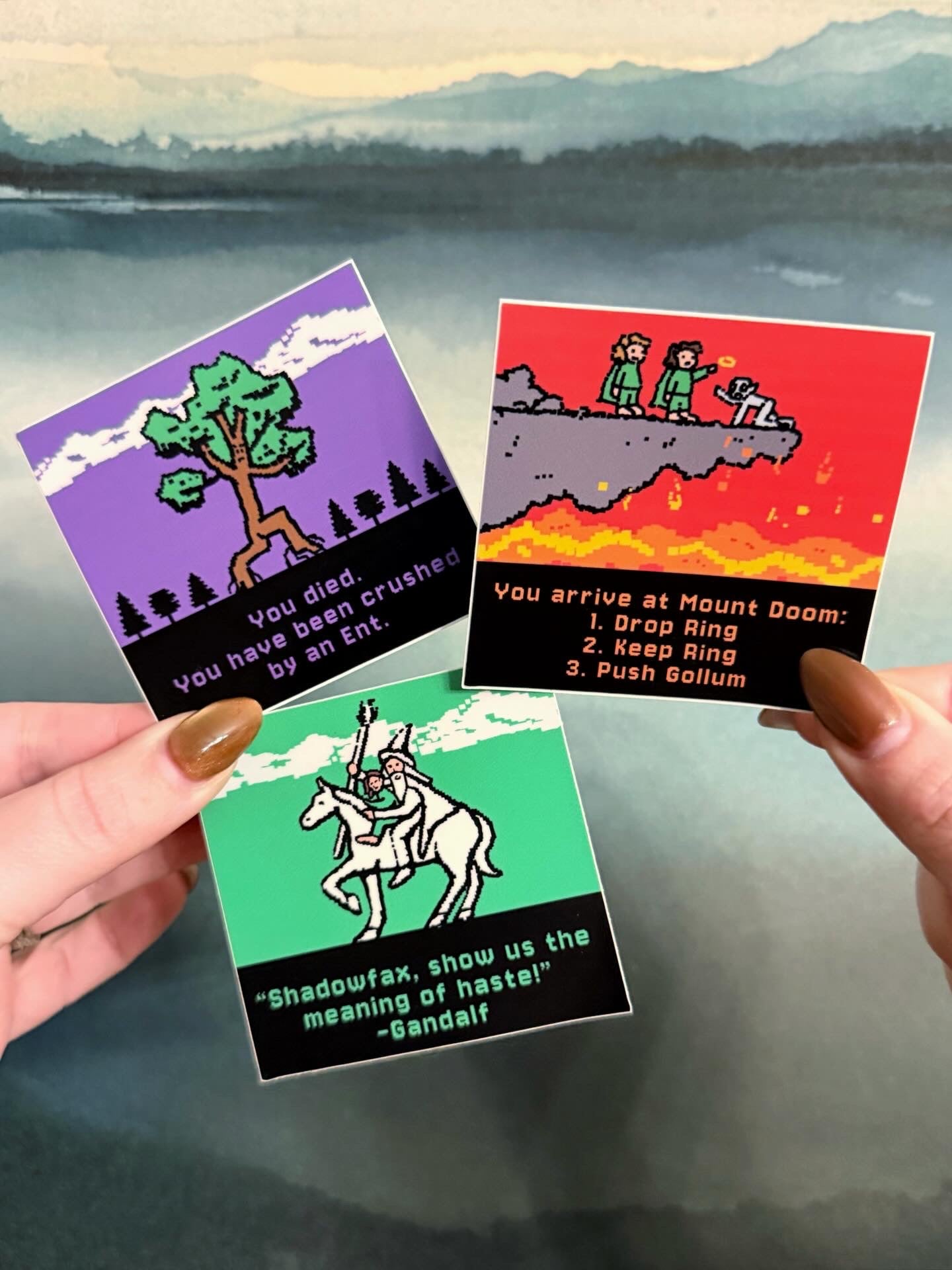 Lord of the Rings x Oregon Trail - Sticker Pack