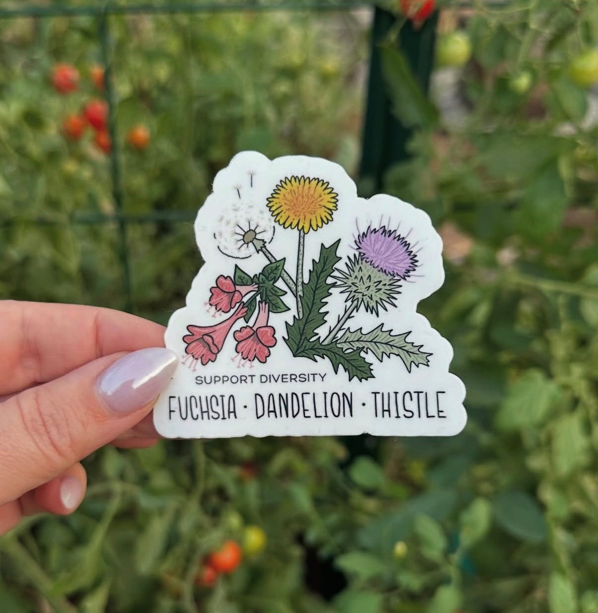 FDT - Wild Flower Sticker