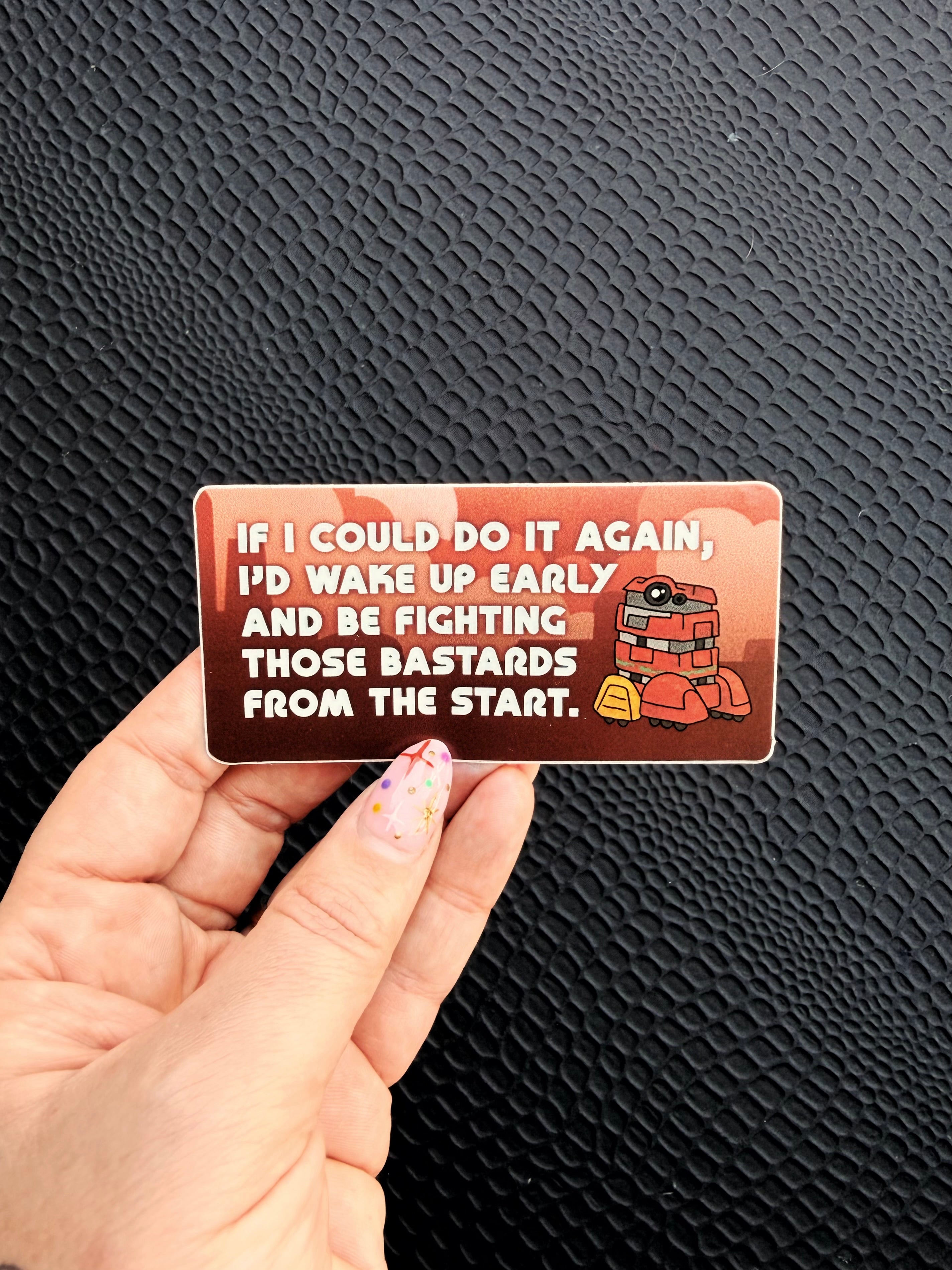 Droid Star Wars Sticker - B2EMO Andor Quote
