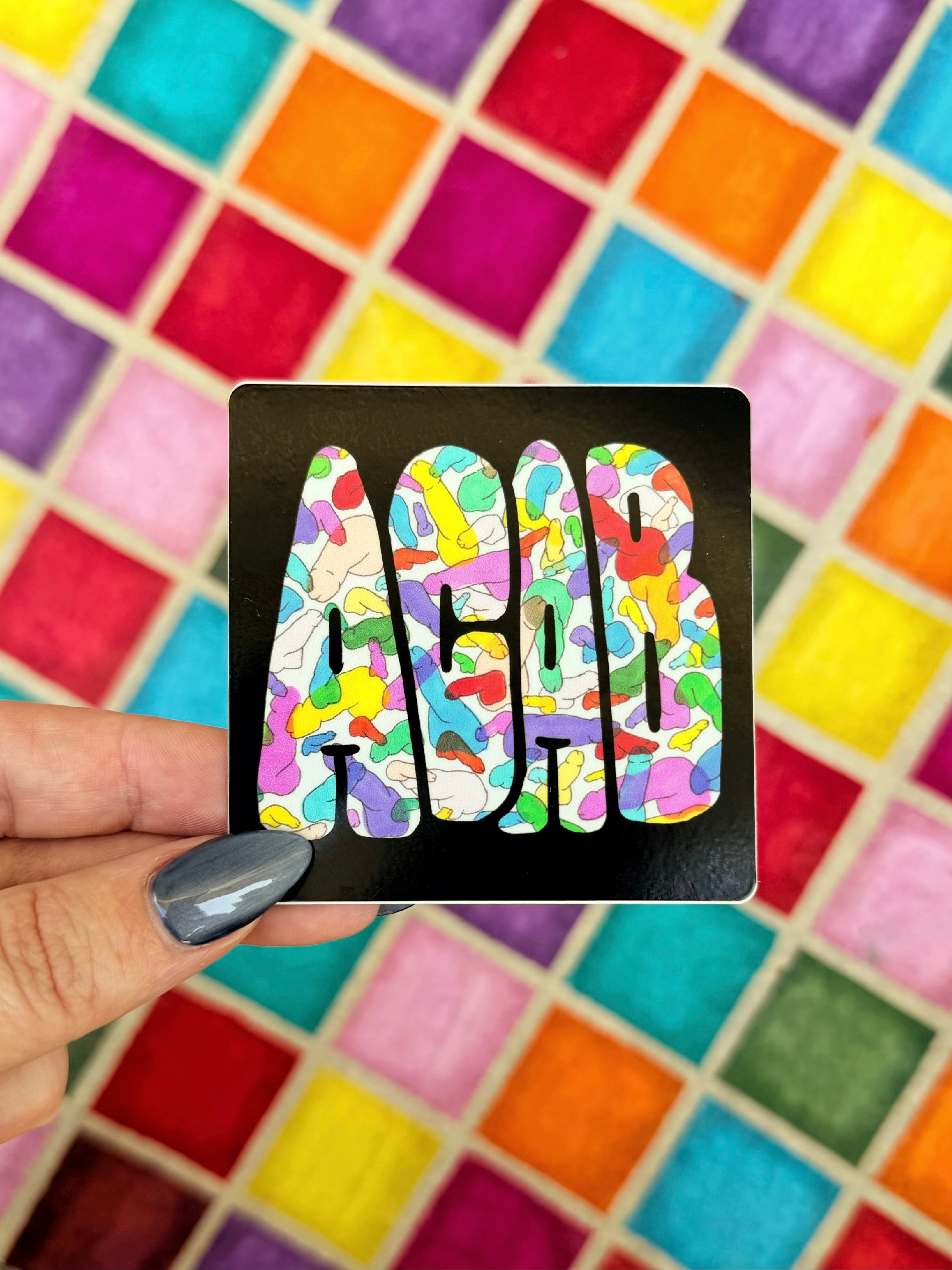 ACAB - Dildo Sticker