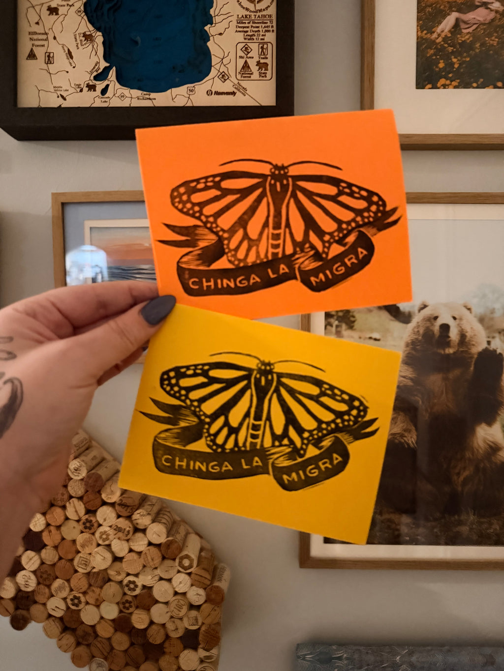 Chinga La Migra - Protest Card or Print