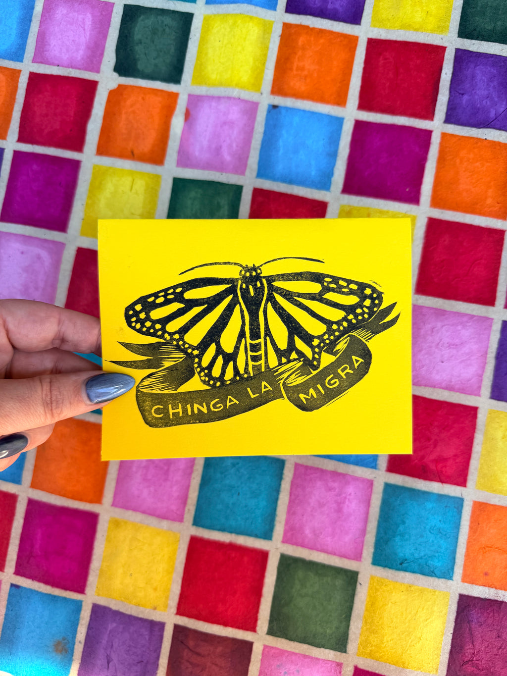 Chinga La Migra - Protest Card or Print