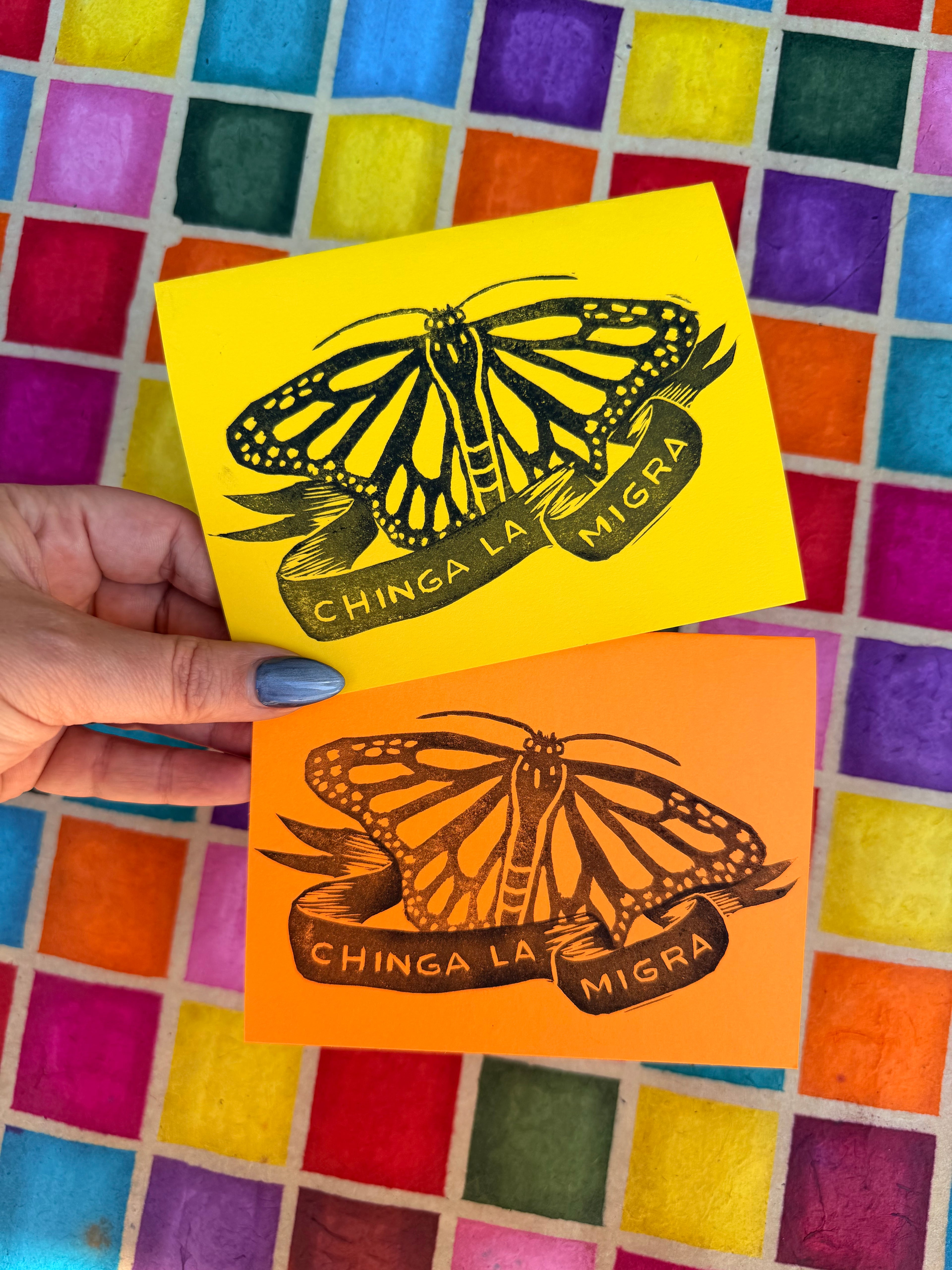 Chinga La Migra - Protest Card or Print
