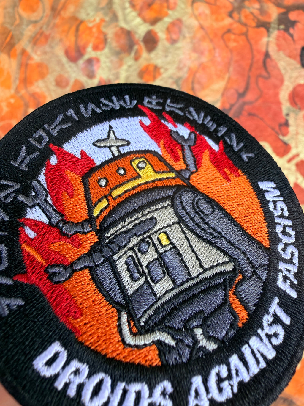 Chopper Star Wars Patch - Droids Against Fascism