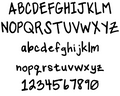 Angry Hand - Font