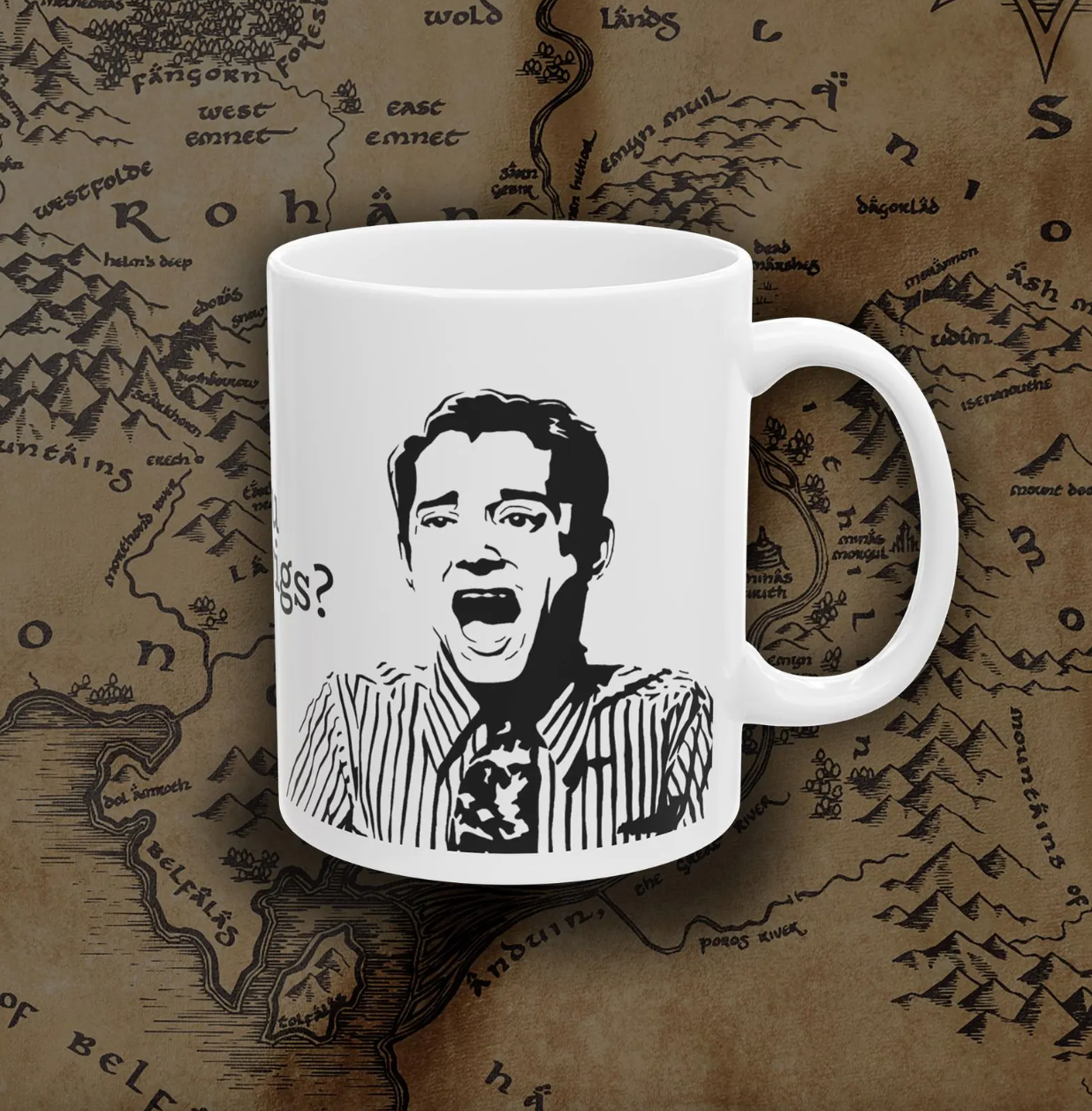 LOTR - When Will You Wear Wigs Mug