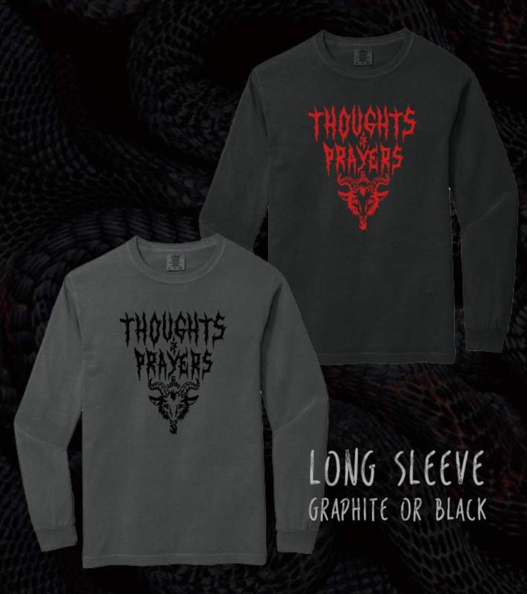Thoughts and Prayers Demonic Shirt