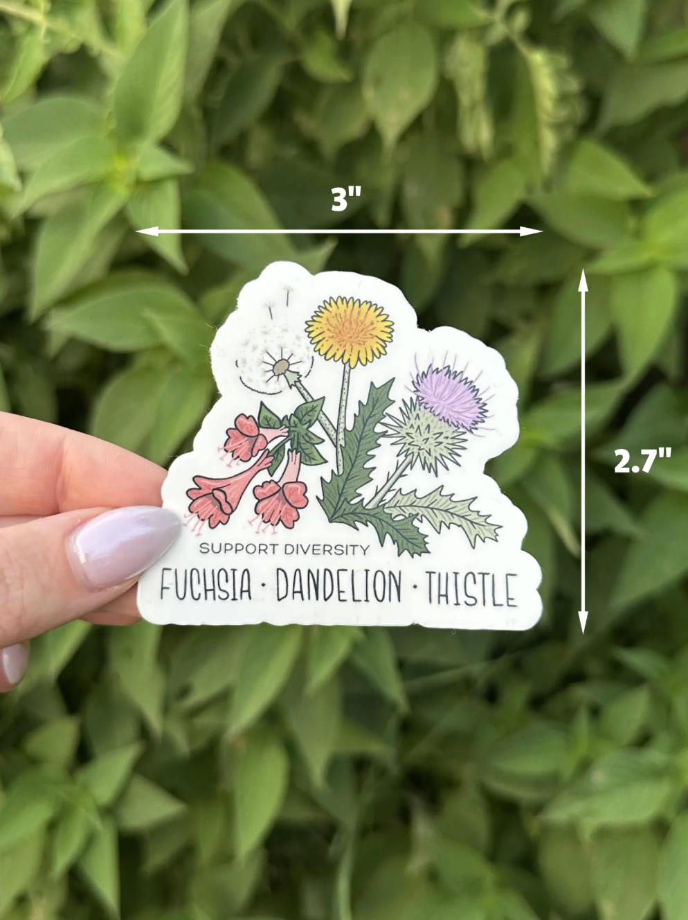 FDT - Wild Flower Sticker