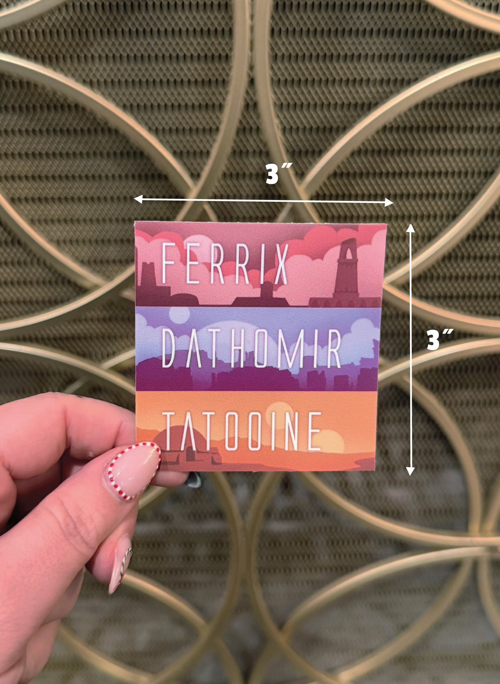FDT Star Wars Sticker